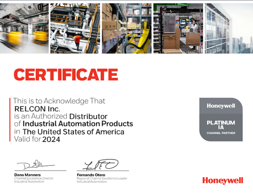 Honeywell Platinum IA Channel Partner